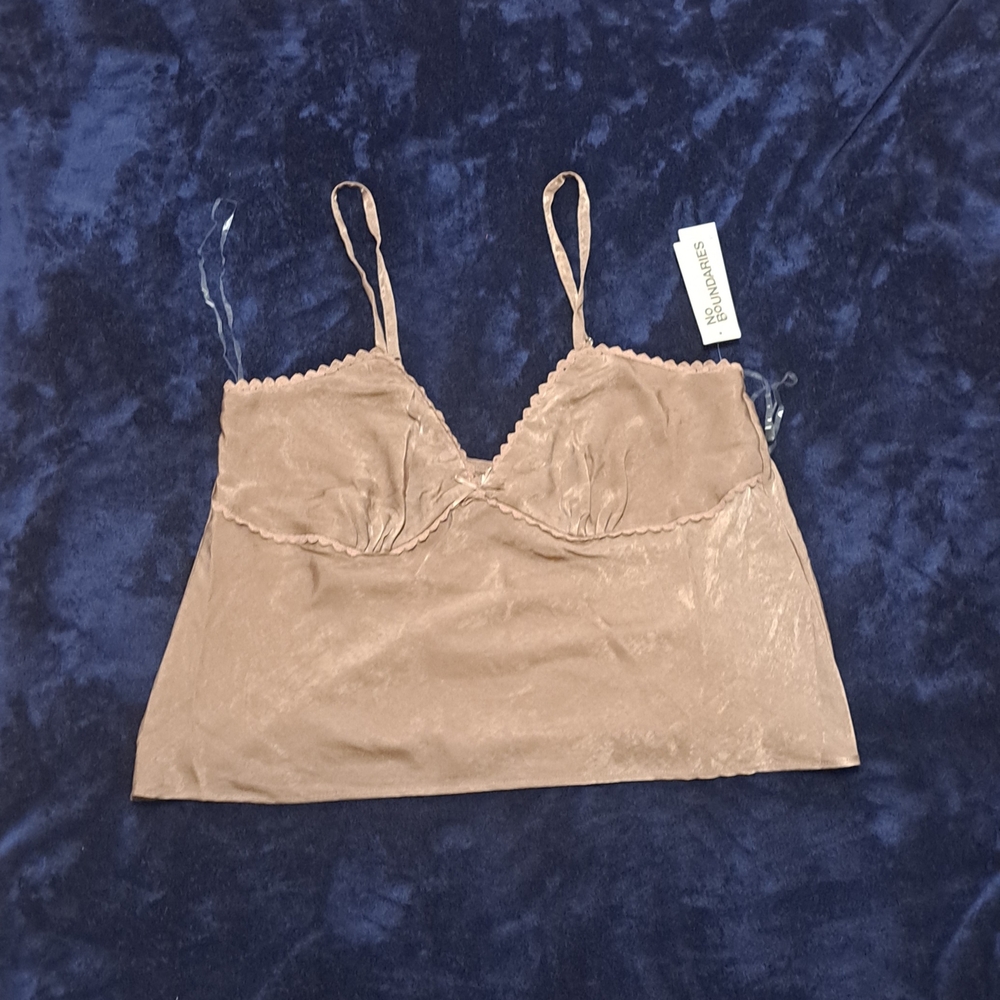 No Boundaries Tan Chemise